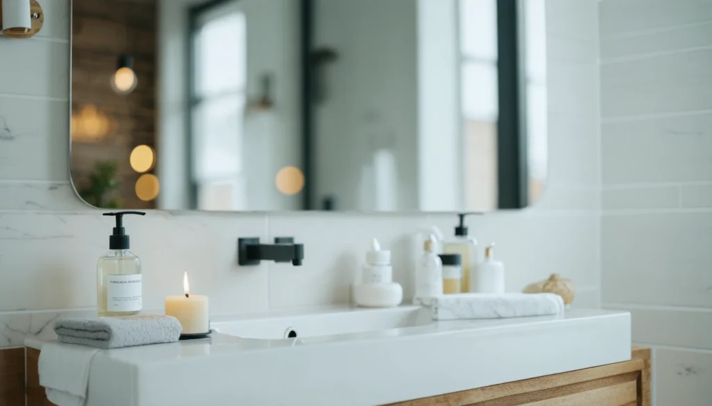 Genskab naturens ro med et spa-inspireret badeværelse
