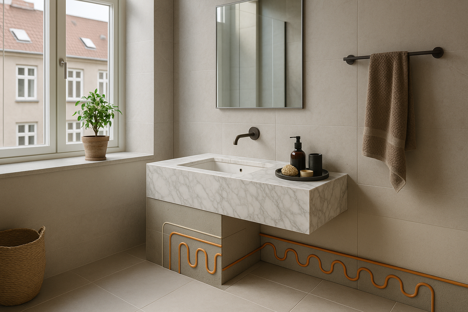 Får man bedre varmeøkonomi med el eller vandbåren gulvvarme?