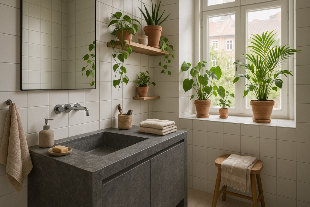 Hvilke planter trives bedst i et badeværelse?