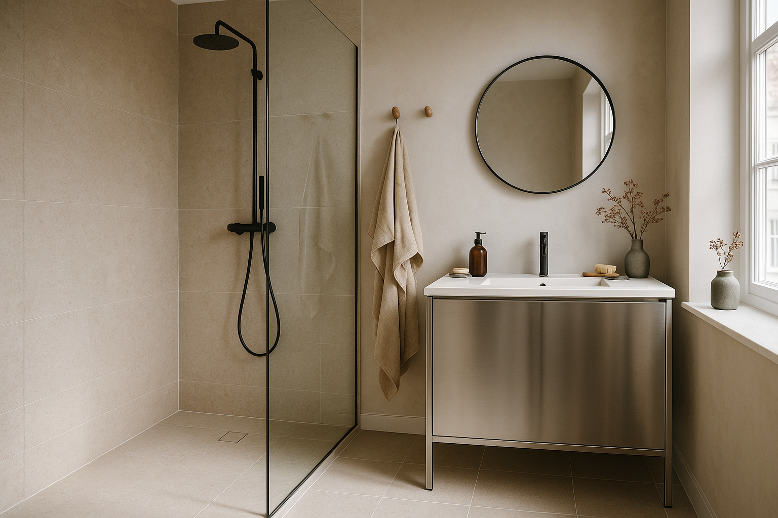 Hvad skal man være opmærksom på ved “walk-in” bruseniche?