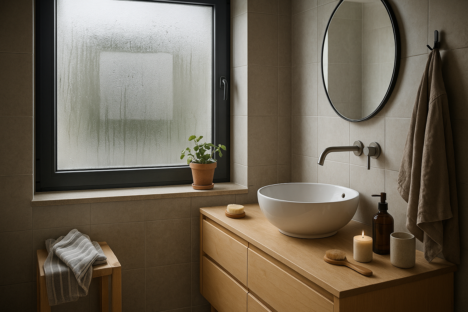 Hvorfor dugger vinduet i badeværelset?