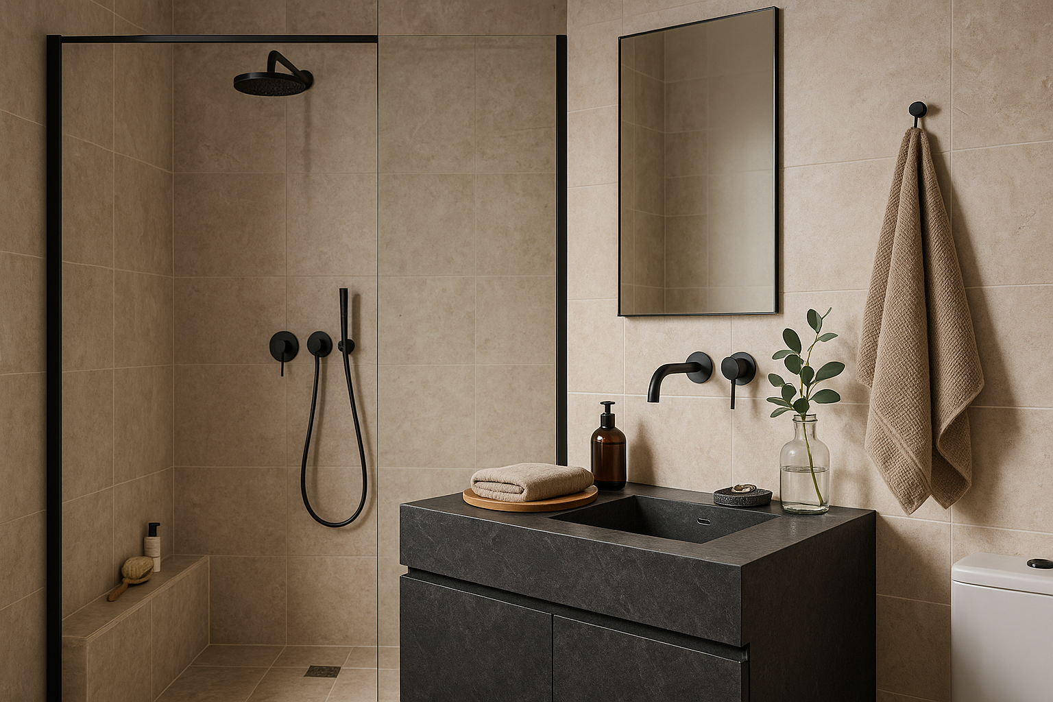 Sådan vælger du den rette brusevæg til badeværelset