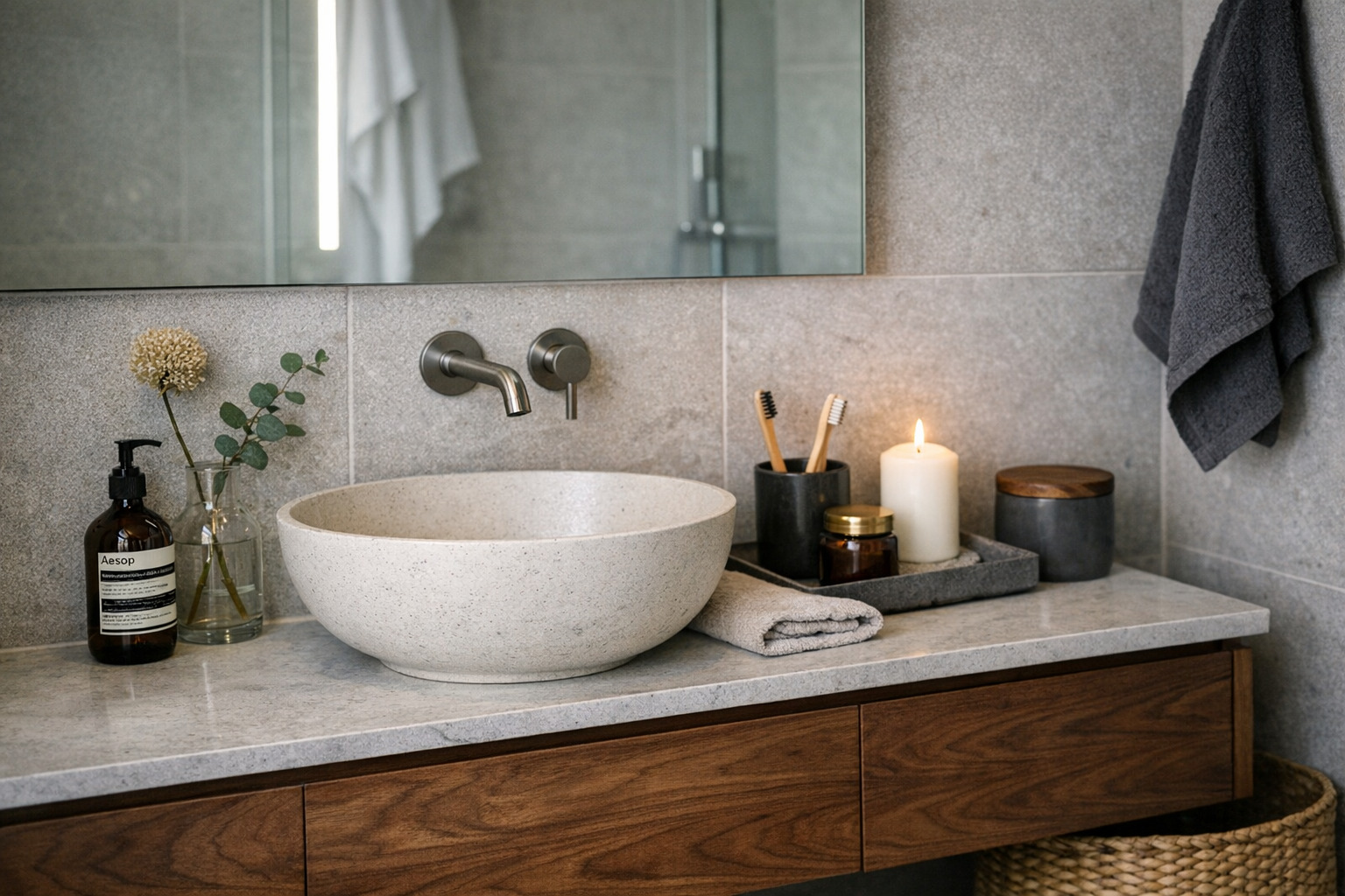 Badeværelsestrends 2026: tidsløse valg og ny teknologi