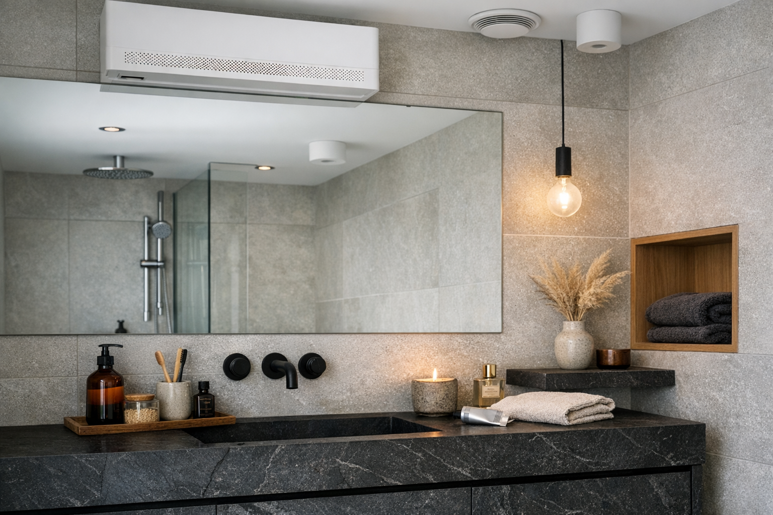 Naturlig vs mekanisk ventilation i badeværelset