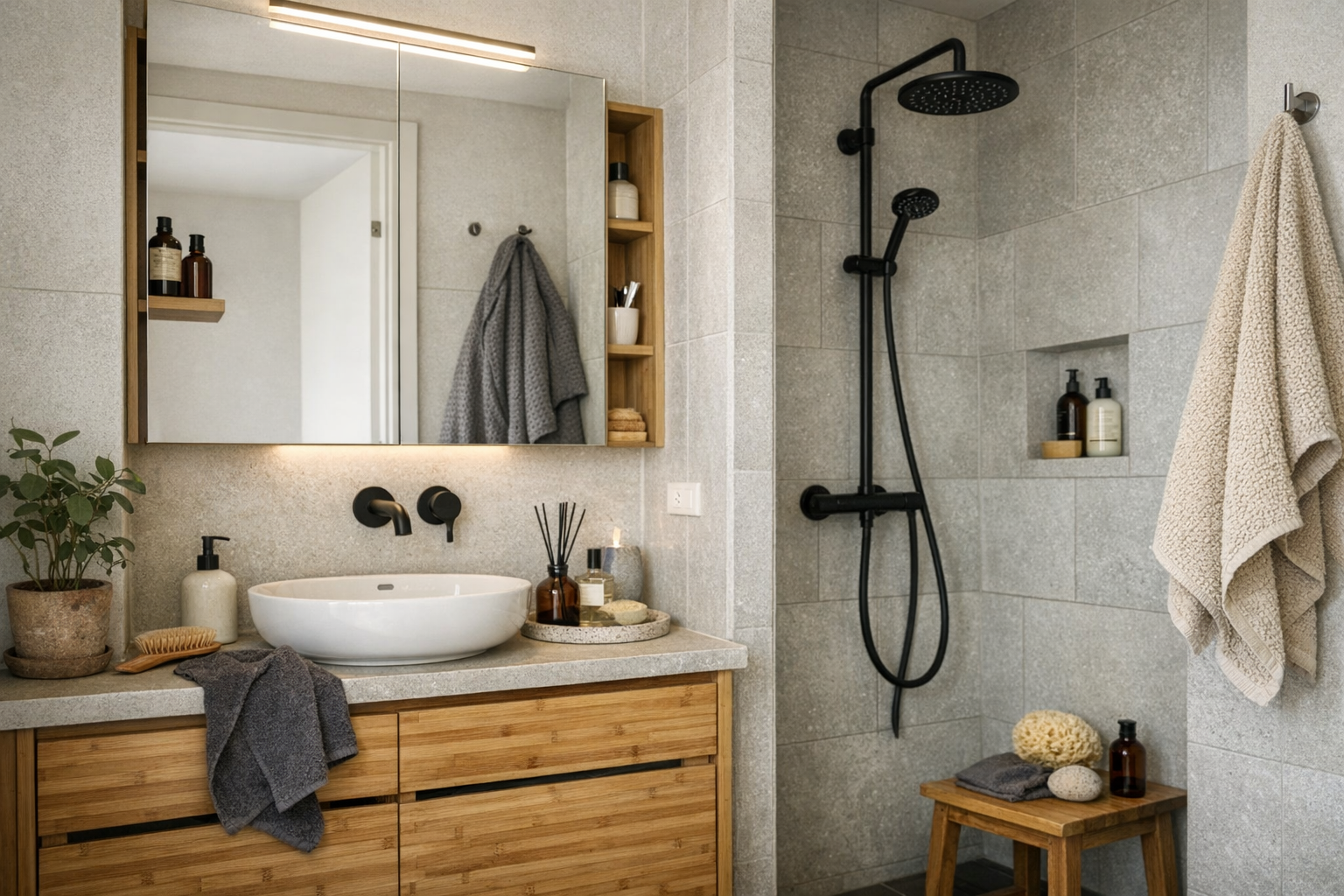 Små badeværelser i lejebolig: plads og funktion i fokus