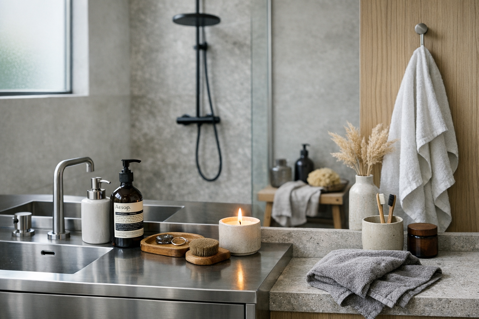 Holdbare og miljøvenlige materialer til badeværelset i 2026