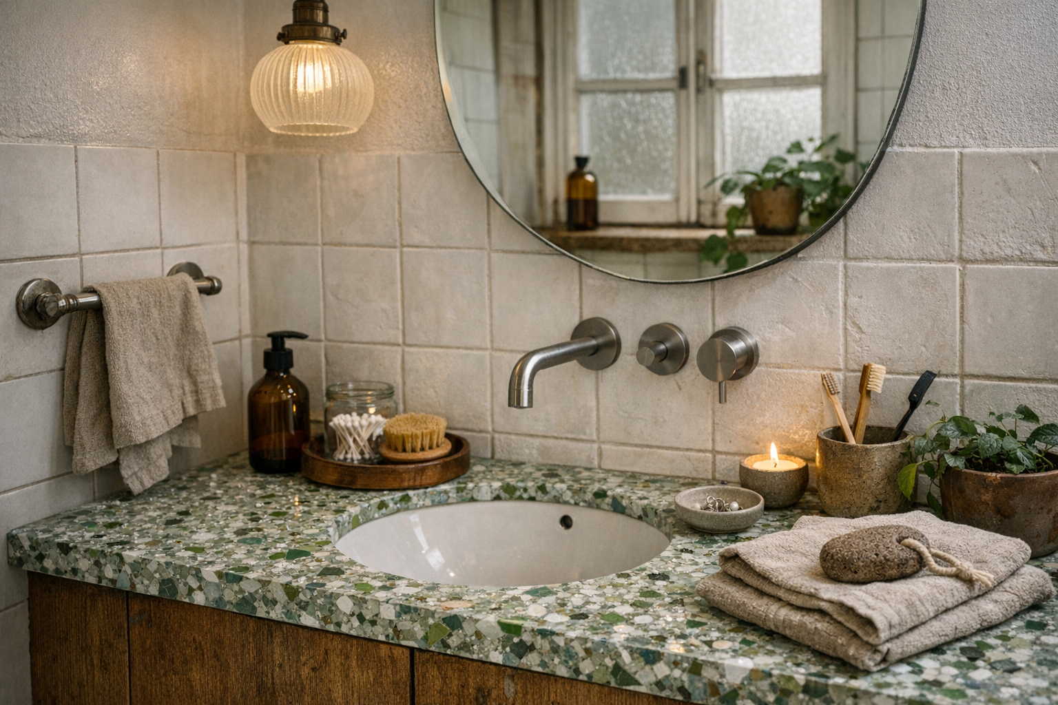 Bæredygtig badeværelsesrenovering i ældre boliger